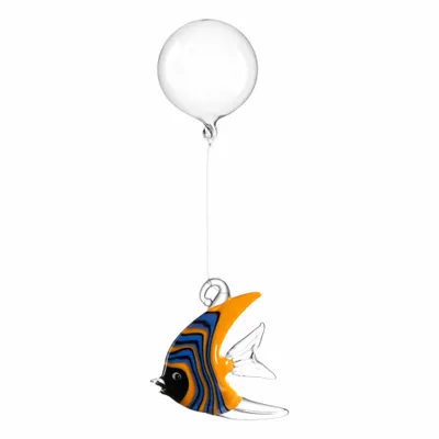 Image de Leonardo Poisson Mare, décoration en verre, maritime, décoration, aquarium, monde sous-marin, verre, 5.6 cm, 059056