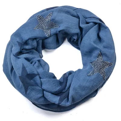 Productafbeelding van Strass Stern Loopschal, donkerblauw