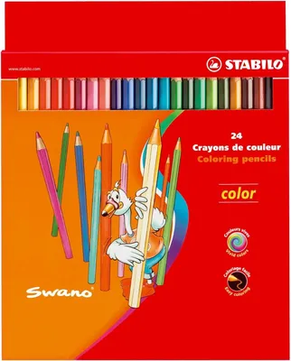Produktbild von Buntstift color Kartonetui mit 24 Stiften Packung mit 6 Stück
