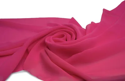 Obrázok produktu pre Hladký šifón, voálová látka, fuchsiová, 50 x 150 cm