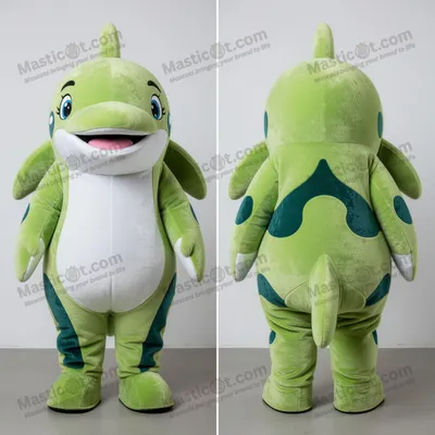 Immagine prodotto di Costume MASTICOT Gonfiabile di Orca Sorridente Verde Lime