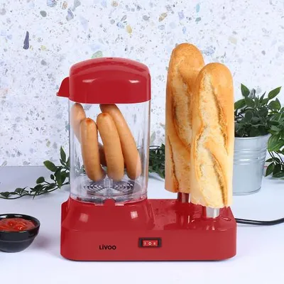 Image de Machine à hot-dog 340w - Livoo - DOC238RC -