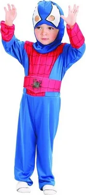 Produktbild von Kostüm für Kinder, Karneval, Spinnenheld, Größe 92-104 cm