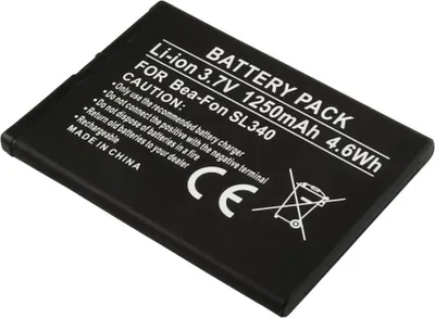 Produktbild von Avizar, Ersatzakku Bea-Fon SL340 Li-Ion 3,7V 1250mAh,