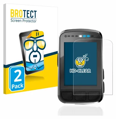 Produktbild von 2x Für Wahoo Elemnt Bolt V2 GPS Schutzfolie BROTECT Displayschutz Display Schutz Folie Klar Transparent