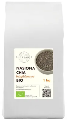 CHIA NASIONA BIO 1 kg - THE PLANET