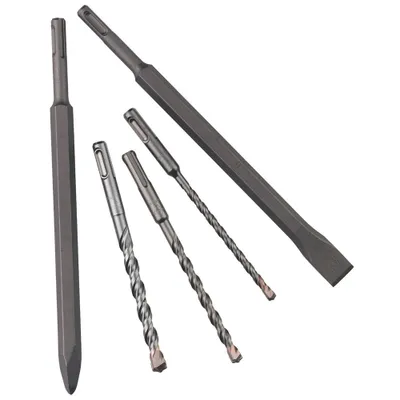 Obrázok produktu pre Metabo SDS-plus sada vrtákov a sekáčov 5 kusov