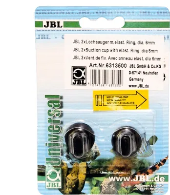 Produktbild von JBL Lochsauger 6 mm - 2 Stück - Saughalter
