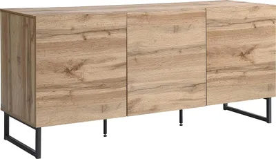 Produktbild von Sideboard mit 3 Türen - Holzfarben - CEVANIA