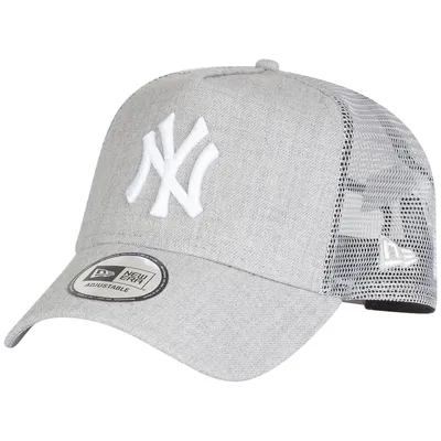 Produktbild von New Era Trucker Cap - HEATHER New York Yankees grau
