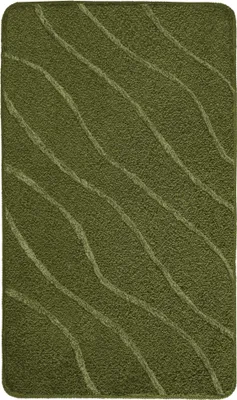 Produktbild von Kleine Wolke Badteppich Tram Forest grün Polyacryl 70 x 120 cm