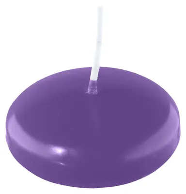 Produktbild von Schwimmkerzen Lila 24 x Ø 60 mm, 20 Stück