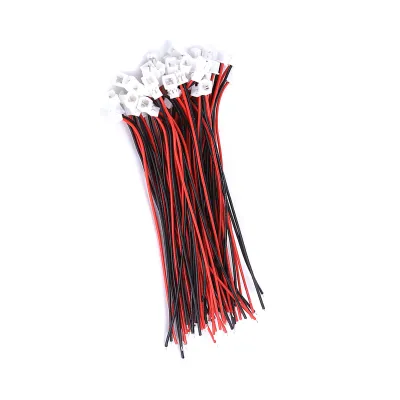 Image de Lot de 20 connecteurs mâles et femelles Micro JST 1,25 mm à 2 broches avec câbles de raccordement (2 broches)