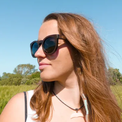 Image de Lunettes de soleil Wave Hawaii Soto, modèle Bamboo WH1134