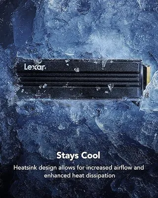 Produktbild von Lexar NM790 1 TB interne SSD mit Kühlkörper