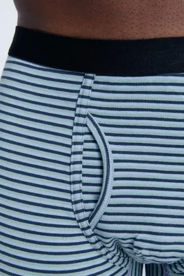 Produktbild von Bio-Baumwoll-Herren Boxershorts mit Eingriff