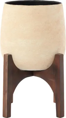 Produktbild von Light & Living - Topf KARUNA - Ø36x50 cm - Weiß