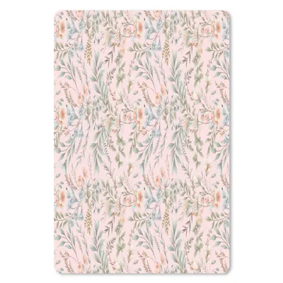 Produktbild von MuchoWow® Mauspad Mousepad Blumen - Pastell - Collage 40x60 cm - Mousepads - Maus Mat - Pad - Mausunterlage - Schreibtisch Accesoire