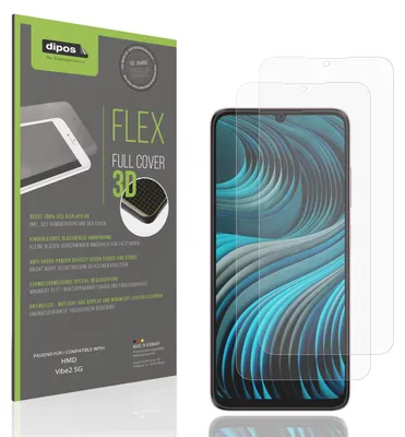 Immagine prodotto di 2x Pellicola protettiva opaca per HMD Vibe2 5G Protezione Antiurto Anti-Shock