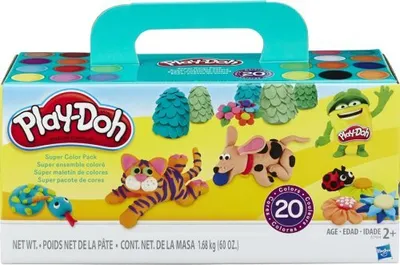 Obrázek produktu pro Play-Doh Super Colour Set (balení 20 ks) A7924EU6