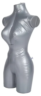 Aufblasbare weibliche Schaufensterpuppe aus PVC, 1 Stück