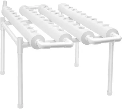 Produktbild von Hydrokulturanbau-Behälter – 36 Pflanzstellen – 80 cm – PVC – Bodenlos – Für Gemüse