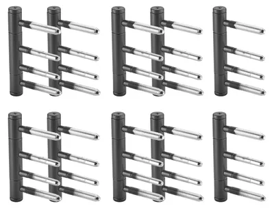 Produktbild von SOTECH Türband 3-teilig Ø 15 mm schwarz (5 Paar)