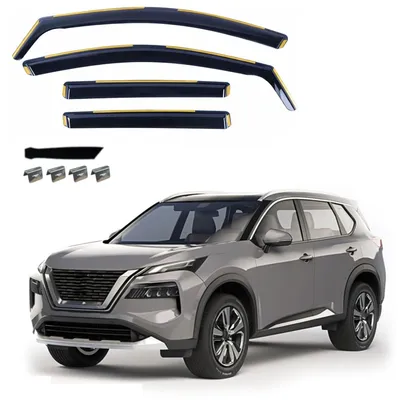 Produktbild von Satz mit 4 Windabweisern für Nissan ROGUE / X-Trail IV (T33) 2022 +