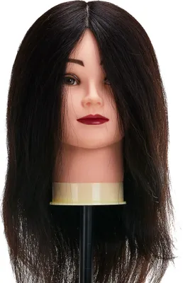 Immagine prodotto di Gabbiano Parrucchieri Testa di formazione Wz1 Capelli naturali, colore 1H, lunghezza 16""