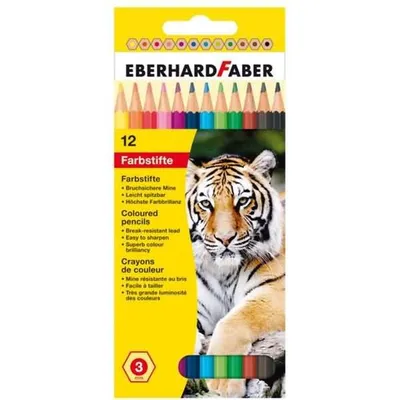Produktbild von EBERHARD FABER Farbstifte 12er Kartonetui