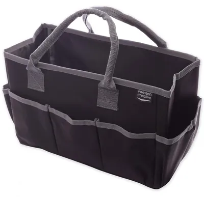 Produktbild von Vaessen Creative Aufbewahrungstasche mit 8 Fächer - 30 x 15 x 20 cm - Aufbewahru