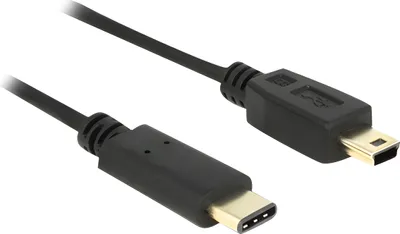 Produktbild von Delock USB-Kabel - USB-C (M) bis mini-USB Typ B (M)