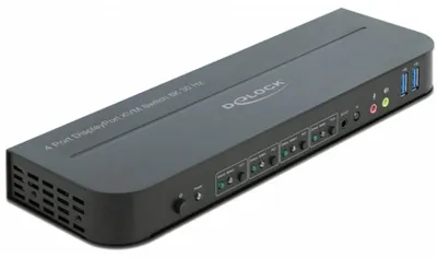 Produktbild von Delock DisplayPort 1.4 KVM-Switch 8K 30 Hz mit