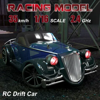 Obrázok produktu pre RC driftové auto 1/16 RC auto 2,4 GHz 4WD 35 km/h RC pretekárske auto vysokorýchlostné darček pre deti RTR pre chlapcov a dievčatá