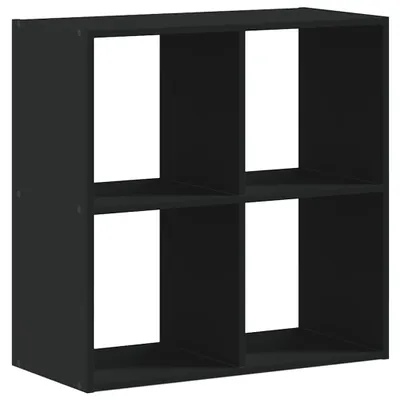 Immagine prodotto di vidaXL Libreria nera 68,5x32x68,5 cm Materiale a base di legno