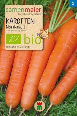 Produktbild von Karotten Nantaise 2 - Saatgut für zirka 300 Pflanzen