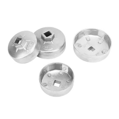Image de 4Pcs Oil Filter Wrench Aluminum Alloy Efficient Oil Filter Cap Removal Tool Replacement pour Bluebird
