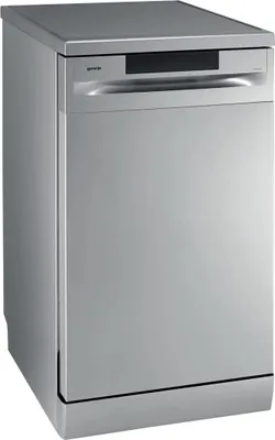 Produktbild von Gorenje GS520E15S Freistehender Geschirrspüler 45 cm - Edelstahlfront - 4 Programme - 9 Maßgedecke - Edelstahlwanne - Besteckkorb - AquaStop