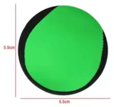 Produktbild von TPR Wasserball 5,5 cm elastisch Hüpfball Strand Surf Spielzeug Sommer Kinder Wasser Sprungball weich - Farbe: Grün