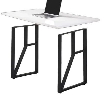 Zdjęcie produktu dla Nogi do stołu, wymiary 50 x 71 cm, regulowane stopki, udźwig 200 kg, montaż śrubowy, zestaw 2 sztuki