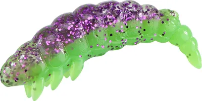 Produktbild von Balzer Gummilarve Bazillus (Purple Chartreuse)