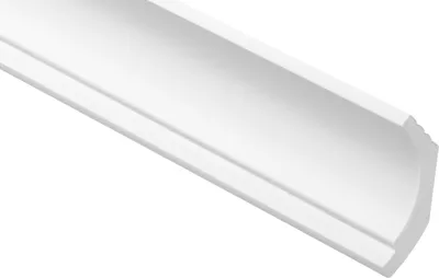 Produktbild von COSCA Deckenleisten aus Ecopolymer - Stuckleisten hochdichtes Styropor, extrem widerstandsfähig - (2 Meter CK19) Eckleisten Deckenprofile Eckprofile