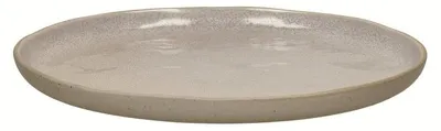 Produktbild von Pomax Spiro Dessertteller aus Steinzeug, Muschelweiß, Ø 21 cm