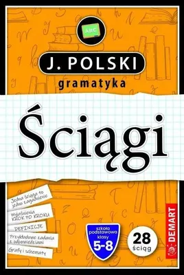 Produktbild von Zusammenfassungen. Pädagogische Karten. Polnische Sprache, Grammatik. Jahrgangsstufen 5-8