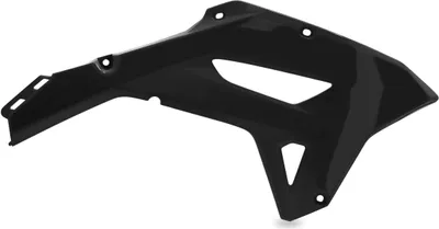 Produktbild von ACERBIS schwarze Kühlerseitenteile für HONDA