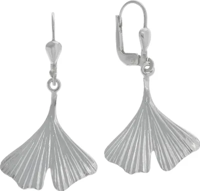Produktbild von F Ohrhänger 925/- Sterling Silber 3,7cm weiß 271230097