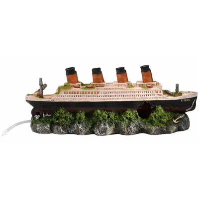 Produktbild von Aqua d'ella Titanic Vrak lodi s výpustí 39x11x17 cm 234/237601
