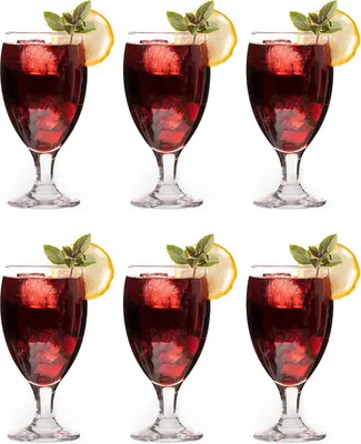 Produktbild von Set mit 6 Empire LAV 590 ml Wassergläsern