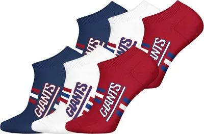 Produktbild von Huddle Uni Freizeitsocken NY Giants Sneaker 6-Pack wht-red-dbl - Größe 43-46
