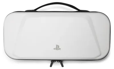 Produktbild von PowerA PSCS0355-01 Schutzhülle für tragbare Spielkonsolen Cover Sony Filz, Gummi Weiß